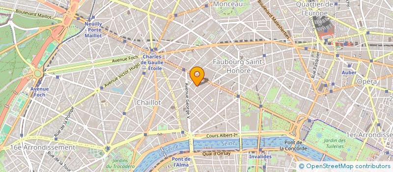 localisation de l'entreprise COMPAGNIE COMMERCIALE LINCOLN à PARIS