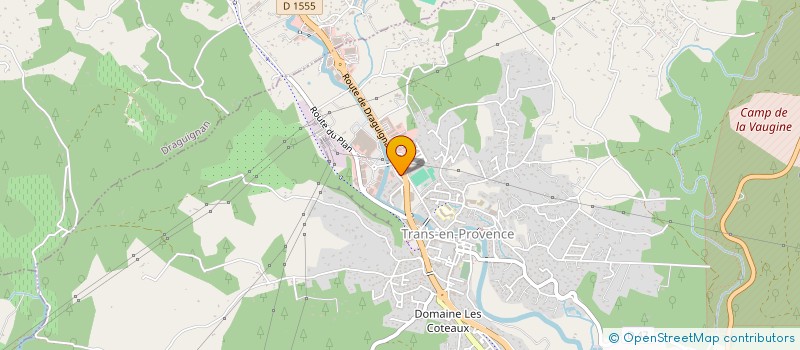 localisation de l'entreprise COMPAGNIE COMPTABLE DE FRANCE à TRANS-EN-PROVENCE
