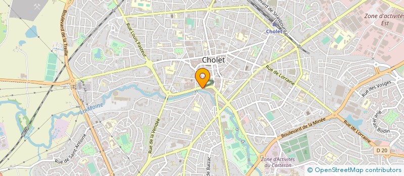 localisation de l'entreprise COMPAGNIE COTE COUR à CHOLET