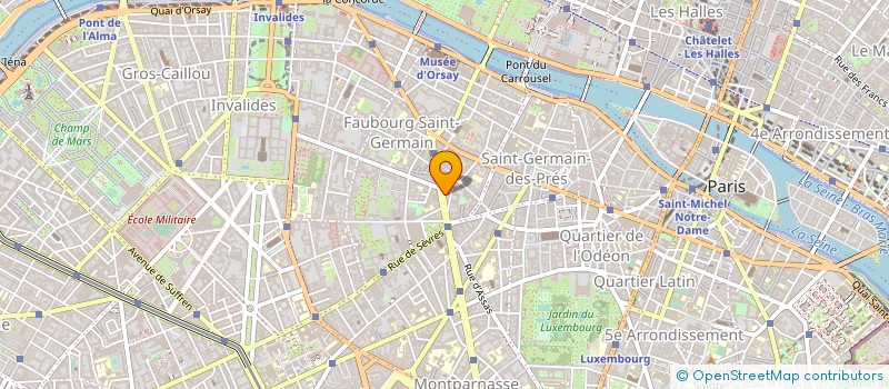 localisation de l'entreprise COMPAGNIE COTONNIERE COPACO à PARIS