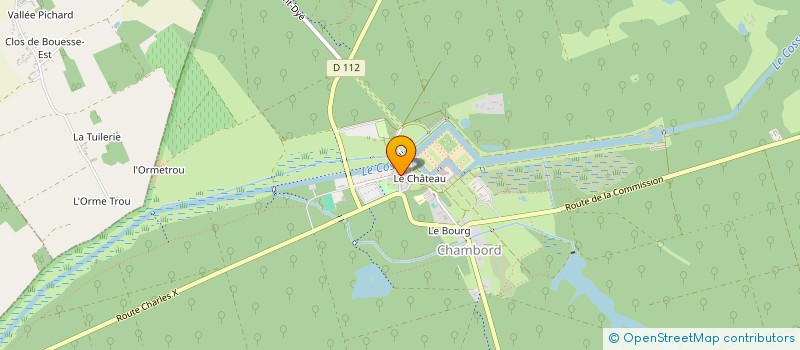 localisation de l'entreprise COMPAGNIE CULTURE & DEVELOPPEMENT  CHAMBORD