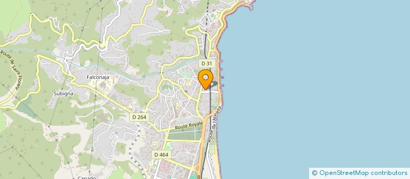 localisation de l'entreprise COMPAGNIE D'ARC DE VILLE DE PIETRABUGNO à BASTIA