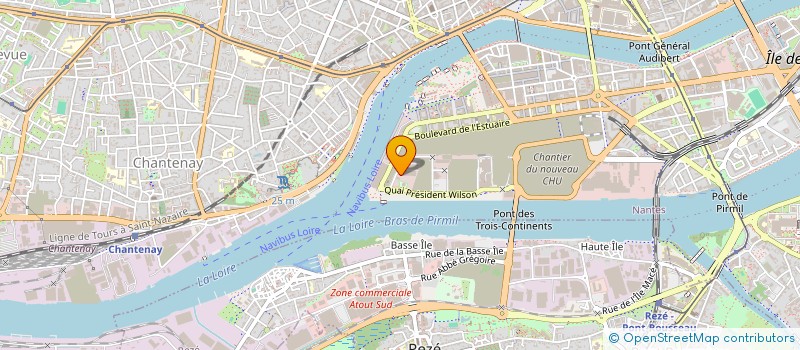 localisation de l'entreprise COMPAGNIE D ARCALANDE  NANTES