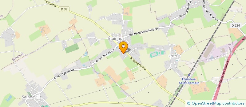 localisation de l'entreprise COMPAGNIE D'ASSISTANCE TECHNIQUE ET SERVICES CATS à SANDOUVILLE