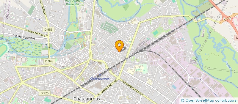 localisation de l'entreprise COMPAGNIE D'ASSURANCES LA METROPOLE à CHATEAUROUX