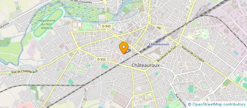 localisation de l'entreprise COMPAGNIE D'ASSURANCES LE SECOURS ARAIV à CHATEAUROUX