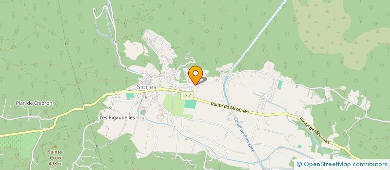 localisation de l'entreprise COMPAGNIE D'ETUDES ET DE TRAVAUX TOPOGRAPHIQUES à SIGNES