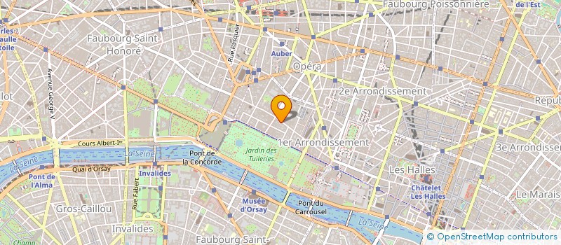 localisation de l'entreprise COMPAGNIE D'EXPERIMENTATION ET DE RECHERCHE EN ART  PARIS