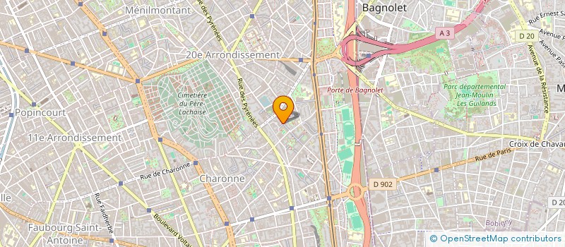 localisation de l'entreprise COMPAGNIE D EXPERTS FRANCO RUSSE  PARIS