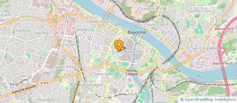 localisation de l'entreprise COMPAGNIE D'ICI LA à BAYONNE
