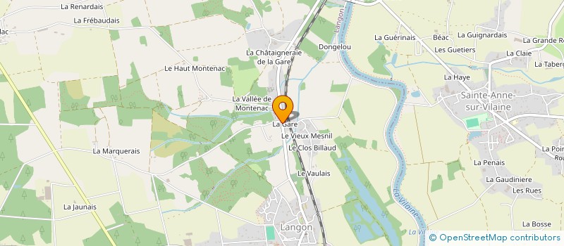 localisation de l'entreprise COMPAGNIE D ICIDENCE  LANGON