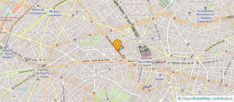 localisation de l'entreprise COMPAGNIE D'IMMEUBLES REUNIS  PARIS