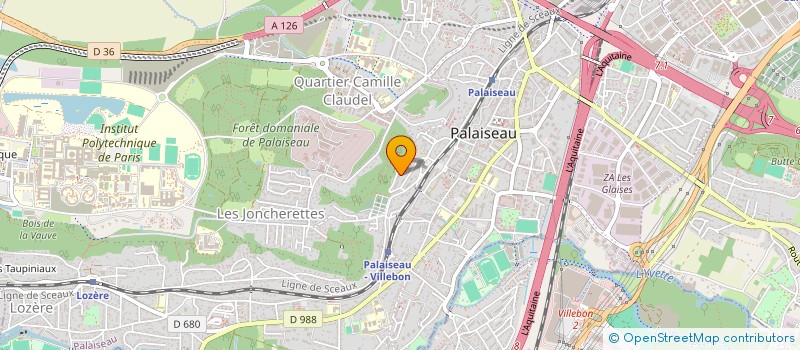 localisation de l'entreprise COMPAGNIE D'IMPROVISATION DE PALAISEAU à PALAISEAU