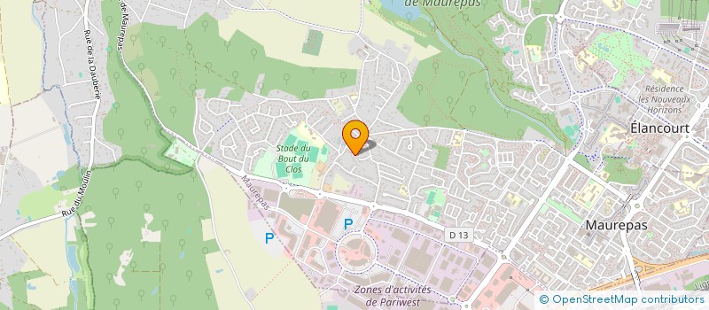 localisation de l'entreprise COMPAGNIE D INTERPRETATION THEATRALE DE MAUREPAS  MAUREPAS