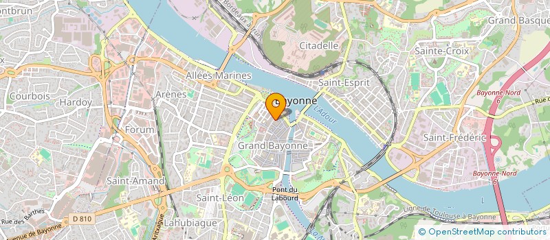 localisation de l'entreprise COMPAGNIE D'ORIENT à BAYONNE