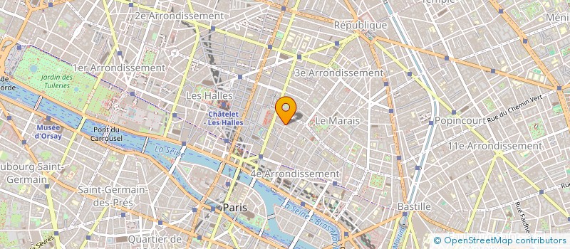 localisation de l'entreprise COMPAGNIE D911  PARIS