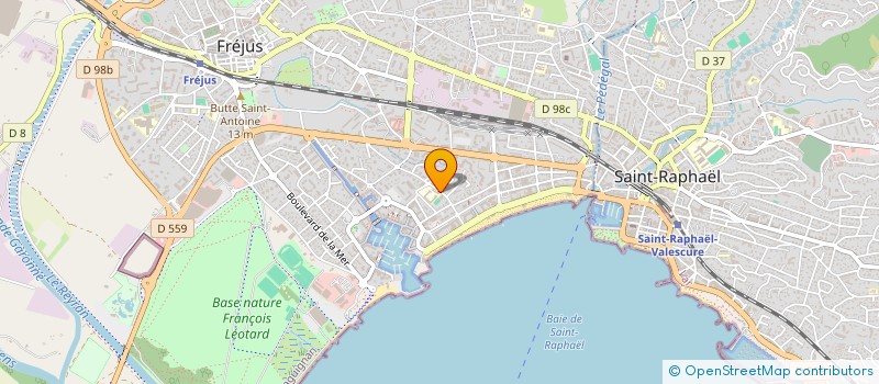 localisation de l'entreprise COMPAGNIE DANS'EN CORPS à FREJUS