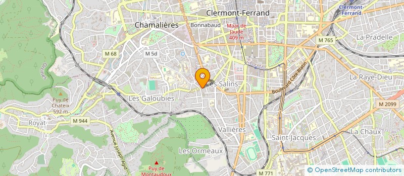 localisation de l'entreprise COMPAGNIE DARUMA à CLERMONT-FERRAND