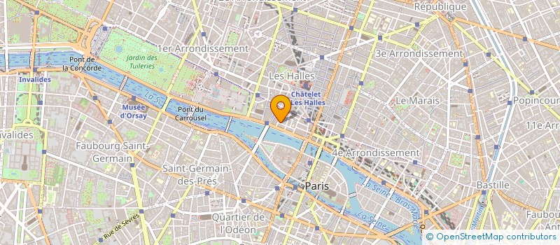 localisation de l'entreprise COMPAGNIE DAVID PHARAO  PARIS