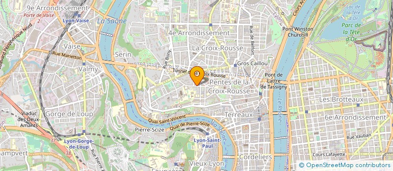 localisation de l'entreprise COMPAGNIE DE BOREE à LYON