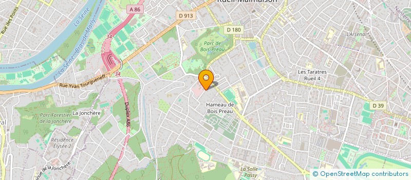 localisation de l'entreprise COMPAGNIE DE CALIBURGIE à RUEIL-MALMAISON