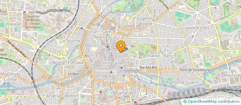 localisation de l'entreprise COMPAGNIE DE CHAMPCOURT  RENNES