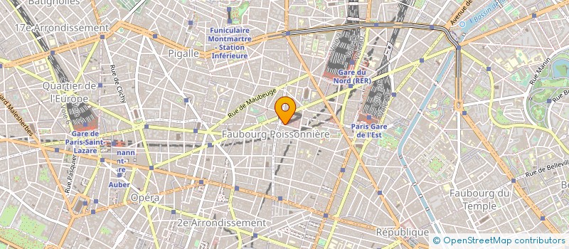 localisation de l'entreprise COMPAGNIE DE COURTAGE MEDICAL DENTAIRE à PARIS