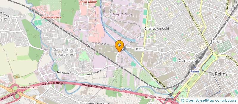 localisation de l'entreprise COMPAGNIE DE DANSE ORIENTALE LES BELLY'S  REIMS