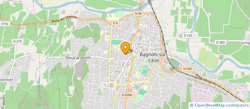 localisation de l'entreprise COMPAGNIE DE DISTRIBUTION DES GAZ DE L'AIR à CODOLET