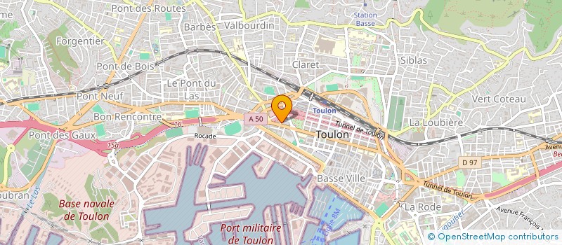 localisation de l'entreprise COMPAGNIE DE DISTRIBUTION NORMA INTERNATIONAL  TOULON