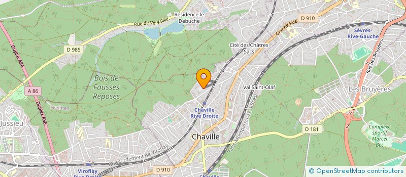 localisation de l'entreprise COMPAGNIE DE FAUSSES REPOSES à CHAVILLE