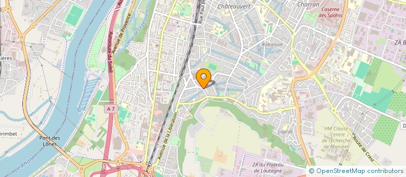 localisation de l'entreprise COMPAGNIE DE FIL EN AIGUILLE à VALENCE