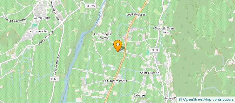 localisation de l'entreprise COMPAGNIE DE FINANCEMENT DU MIDI à SEGURET