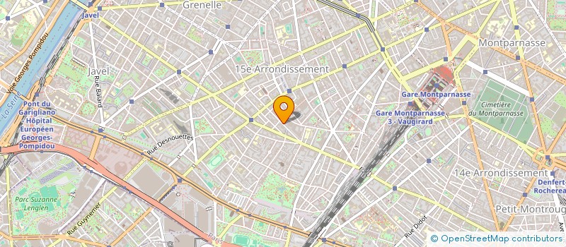 localisation de l'entreprise COMPAGNIE DE FOURNITURES INTERNATIONALES à PARIS
