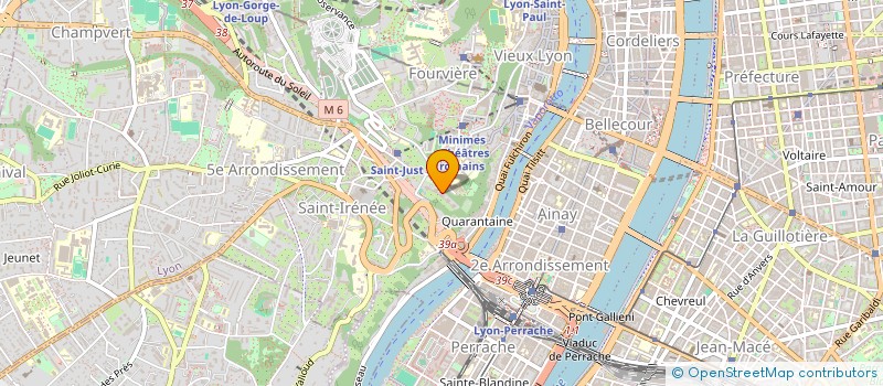 localisation de l'entreprise COMPAGNIE DE GALIEN à LYON