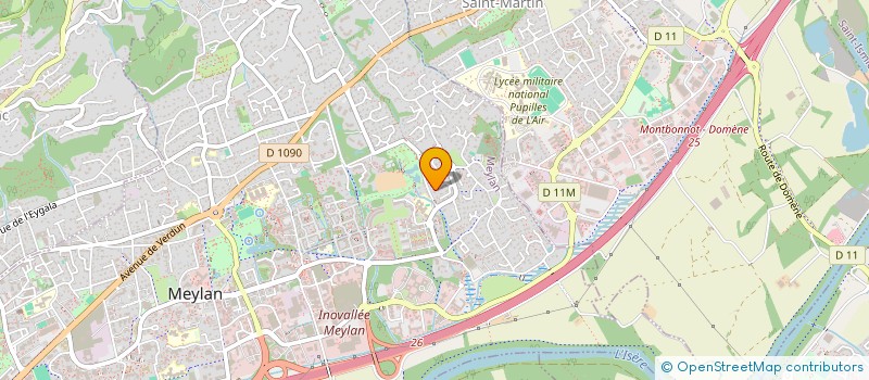 localisation de l'entreprise COMPAGNIE DE L'ACCORDANCE  MEYLAN