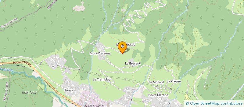 localisation de l'entreprise COMPAGNIE DE L ACHROMAT à UGINE