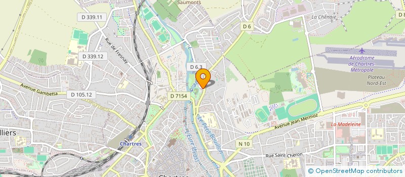 localisation de l'entreprise COMPAGNIE DE L AMANDIER à CHARTRES