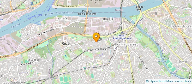 localisation de l'entreprise COMPAGNIE DE L'AMPOULE CHAUVE  REZE