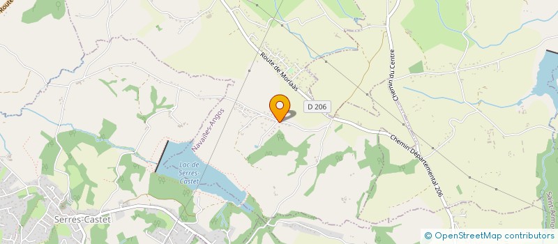 localisation de l'entreprise COMPAGNIE DE L'ANGE INGENU  NAVAILLES-ANGOS