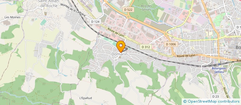 localisation de l'entreprise COMPAGNIE DE L'ANTISECHE  DOMARIN