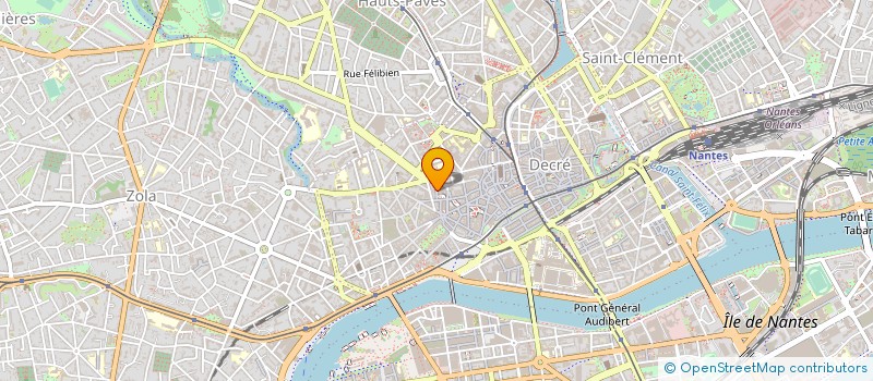localisation de l'entreprise COMPAGNIE DE L ARLEQUIN à NANTES