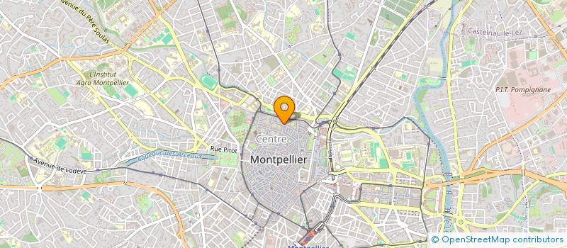 localisation de l'entreprise COMPAGNIE DE L'ECHARPE BLANCHE à MONTPELLIER