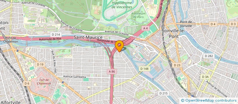 localisation de l'entreprise COMPAGNIE DE L'ECHO  MAISONS-ALFORT