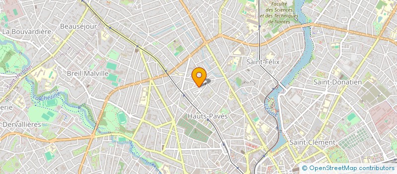 localisation de l'entreprise COMPAGNIE DE L'ECUME à NANTES