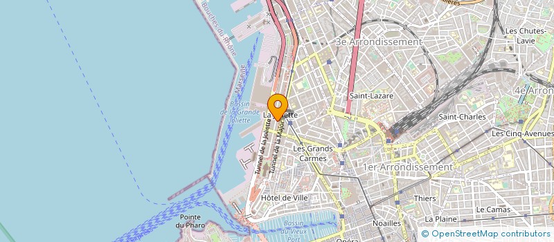 localisation de l'entreprise COMPAGNIE DE L'EST AFRICAIN à MARSEILLE