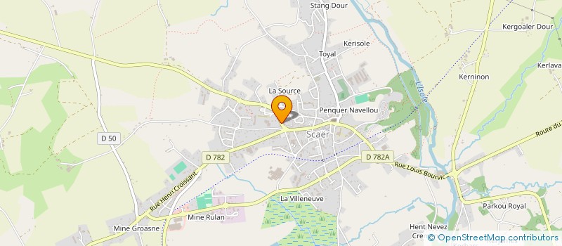 localisation de l'entreprise COMPAGNIE DE L 'HETRE  SCAER