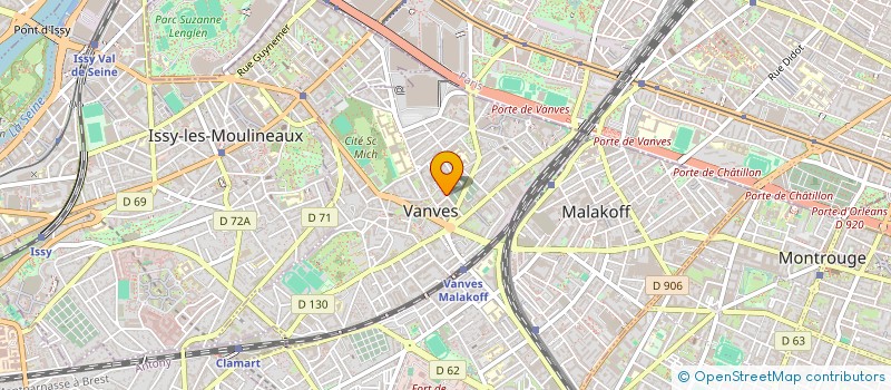 localisation de l'entreprise COMPAGNIE DE L'HORIZON à VANVES