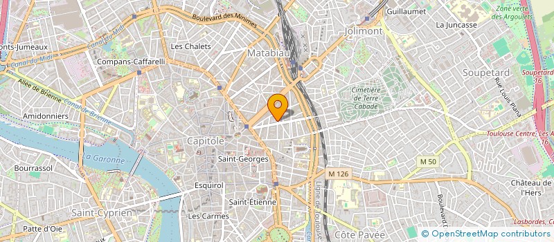 localisation de l'entreprise COMPAGNIE DE L'OLIVE  TOULOUSE