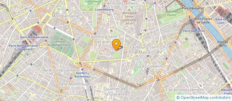 localisation de l'entreprise COMPAGNIE DE L'OLIVIER  PARIS